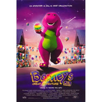 Barney's Great Adventure Movie Poster Print 27x40