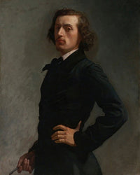 Portrait of Monsieur Allard Art Print by Léon Bonnat on premium heavy stock paper.