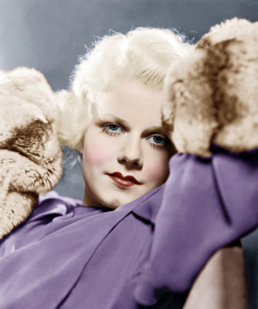 Hold Your Man poster print featuring Jean Harlow from the 1933 film.