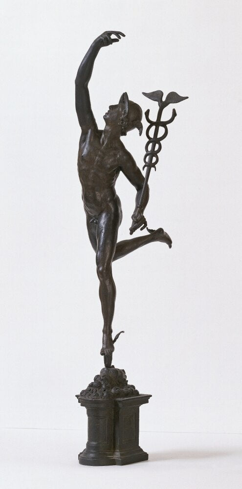 Bronze full relief sculpture print by Giambologna, 16th century artwork.