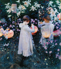 Carnation, Lily, Lily, Rose poster print by John Singer Sargent