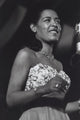 Billie Holiday performing on stage photo print