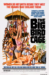 The Big Bird Cage 1972 Movie Poster Print, 11x17 size.
