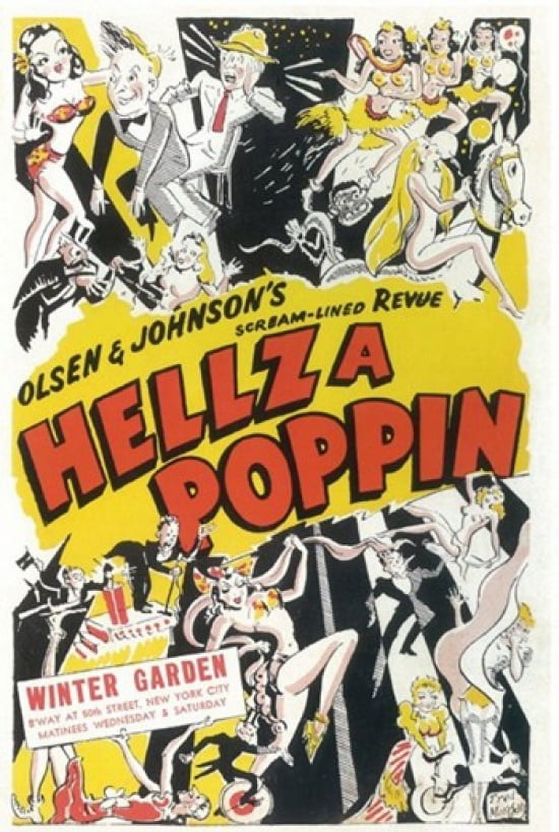 Hellzapoppin Broadway Movie Poster - 11x17 inches
