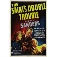 The Saint's Double Trouble movie poster print - 27 x 40