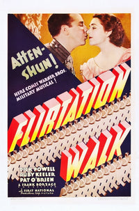 Flirtation Walk movie poster print featuring Dick Powell, 1934.
