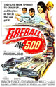 Fireball 500 movie poster print featuring Frankie Avalon, Fabian, Annette Funicello, and Julie Parrish.