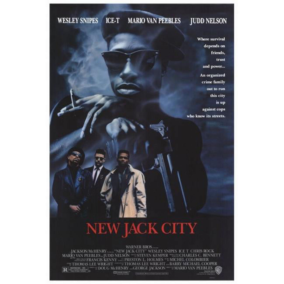 New Jack City Movie Poster Print 27x40 inches