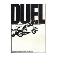 Duel Movie Poster 11x17 print featuring suspenseful film imagery.