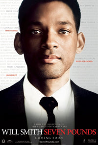 Seven Pounds movie poster 11x17 print showcasing emotional themes.