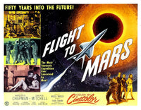 Flight to Mars 1951 Movie Poster Masterprint in vibrant colors.