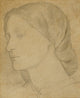 Elizabeth Siddal art print by Dante Gabriel Rossetti on premium paper.