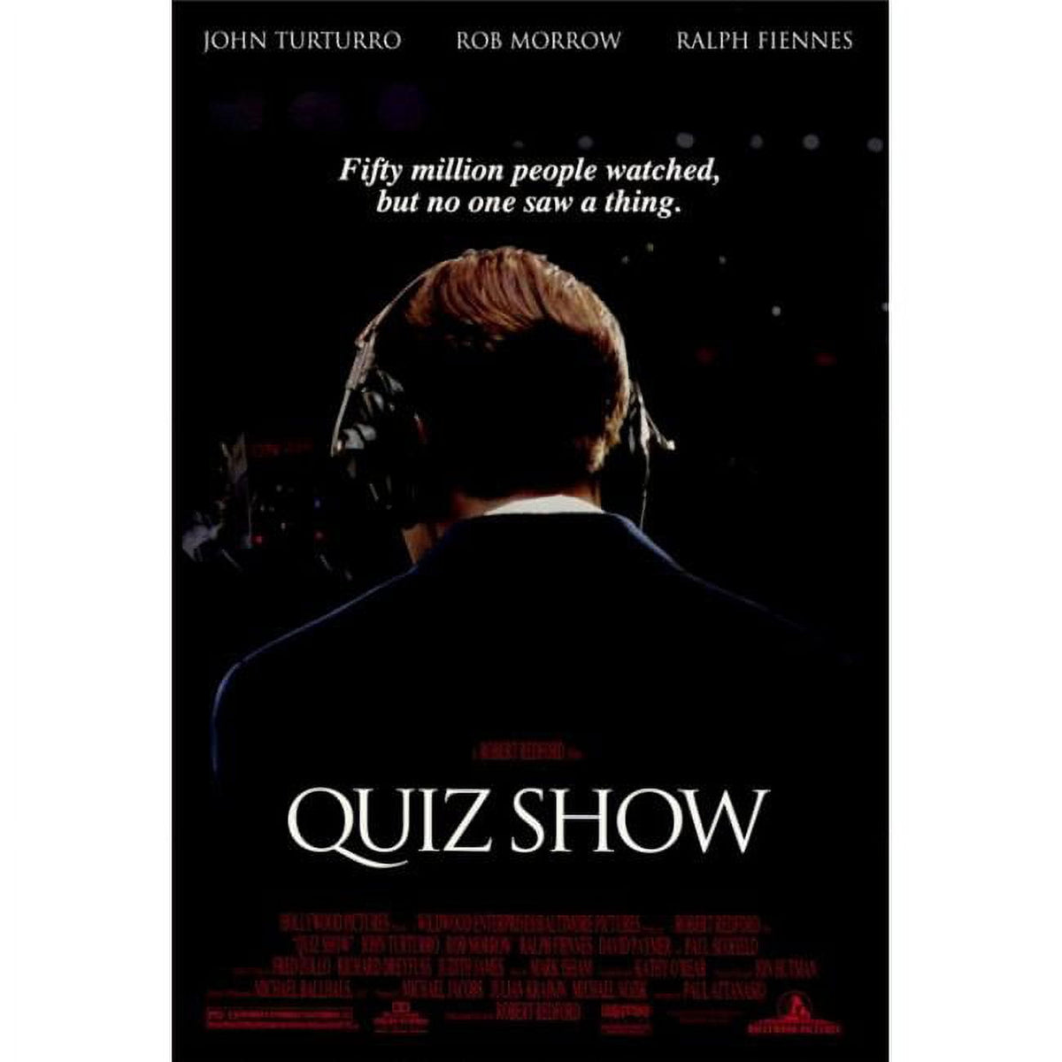 Quiz Show Movie Poster Print 27x40 inches