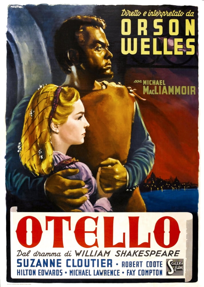 The Tragedy of Othello: The Moor of Venice Movie Poster Print
