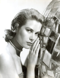 Grace Kelly 1954 Vintage Photo Print showcasing Hollywood elegance.