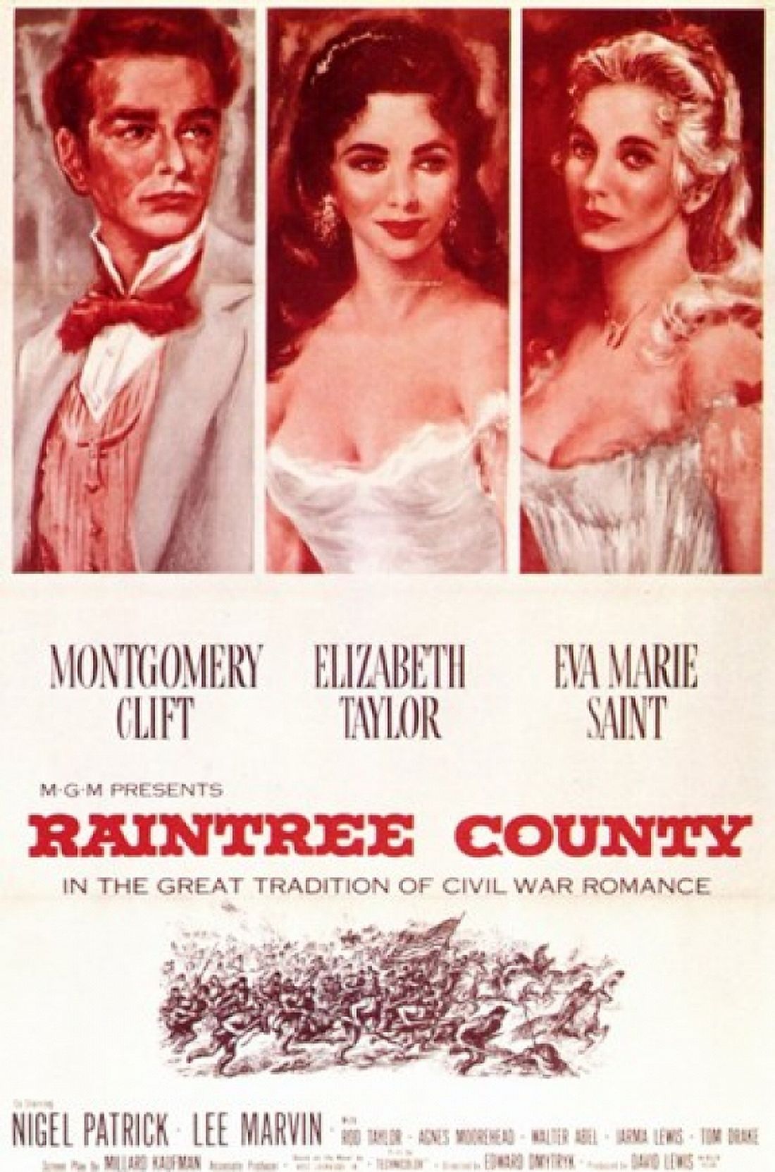 Raintree Country Movie Poster 11x17 print