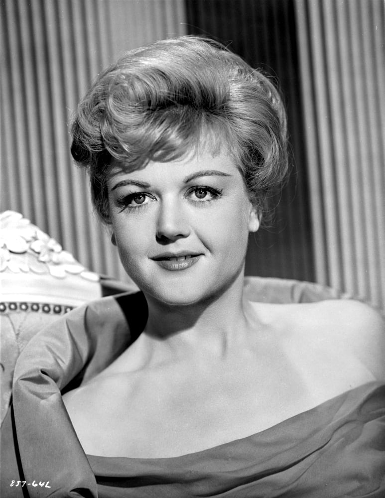 Angela Lansbury portrait photo print gazing at the camera.