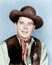 Law and Order Ronald Reagan 1953 Photo Print showcasing American values.