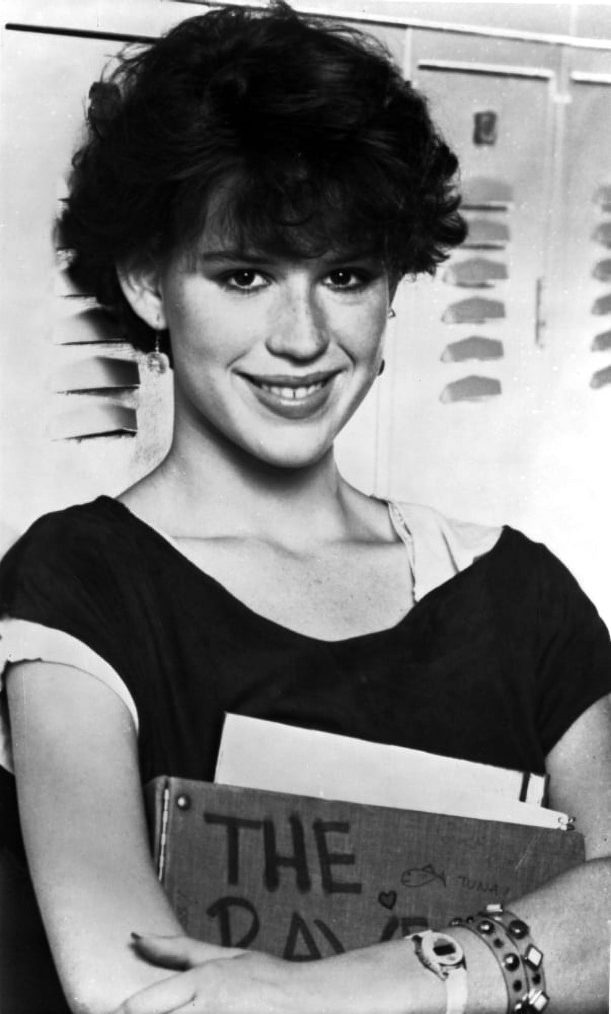 Molly Ringwald smiling portrait photo print