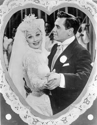 Lucille Ball and Desi Arnaz Wedding Portrait Photo Print