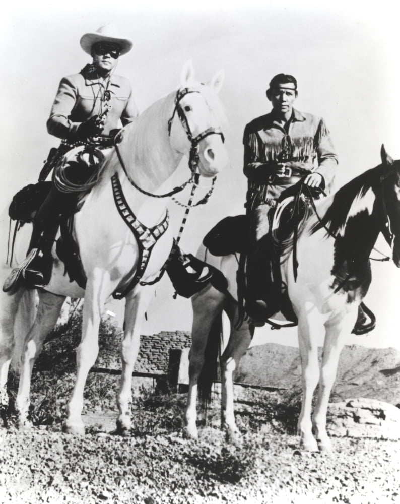 Film still photo print from The Lone Ranger in various sizes.