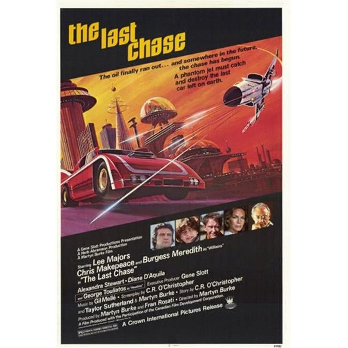Last Chase Movie Poster 11x17 Print showcasing cinematic art