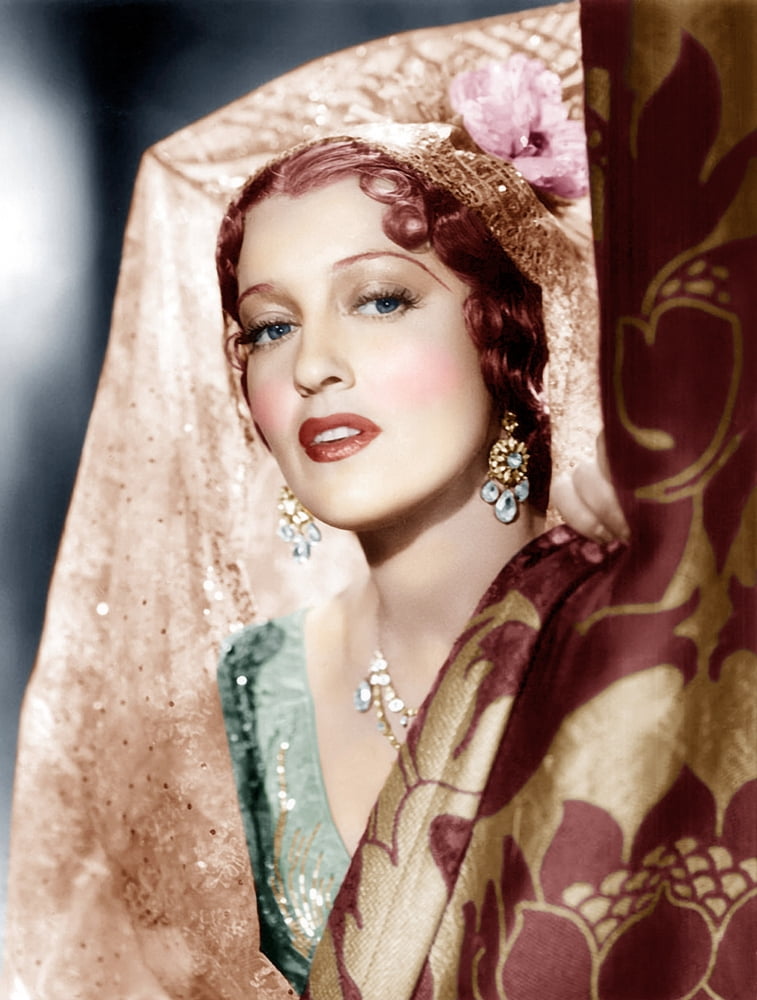 Vintage photo print of Jeanette Macdonald in The Firefly 1937.