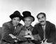 Harpo and Groucho Marx photo poster print