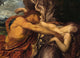 Orpheus and Eurydice art print by George Frederic Watts, showcasing love and mythology.