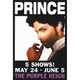 Prince movie poster print, vibrant wall art, 27x40 size.