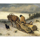 Seeing-Off Of The Dead Man art print by Perov Vasily, oil on canvas, available at Posterazzi.