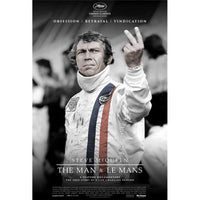 Steve McQueen The Man and LeMans Movie Poster 11x17