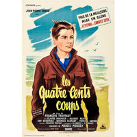 The 400 Blows 1959 Movie Poster Art Print featuring Jean-Pierre Léaud