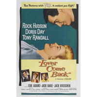 Lover Come Back Movie Poster Print 27x40 - Vintage Film Art