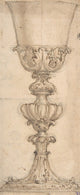 Design for a Chalice art print by Giovanni Battista Foggini.