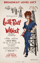 Lucille Ball Wildcat movie poster print, classic TV art.