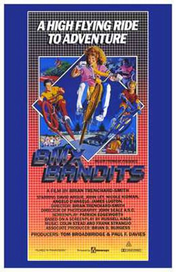 BMX Bandits Movie Poster 11x17 Print for movie enthusiasts.
