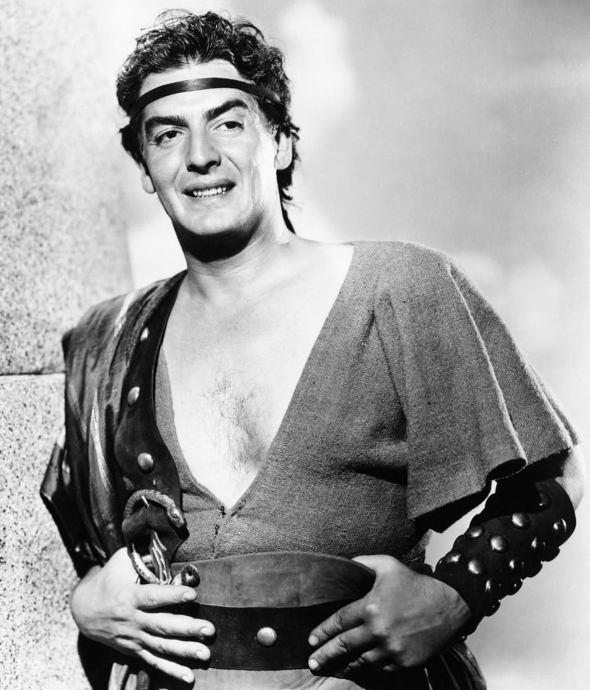 Samson and Delilah 1949 movie photo print featuring Victor Mature.