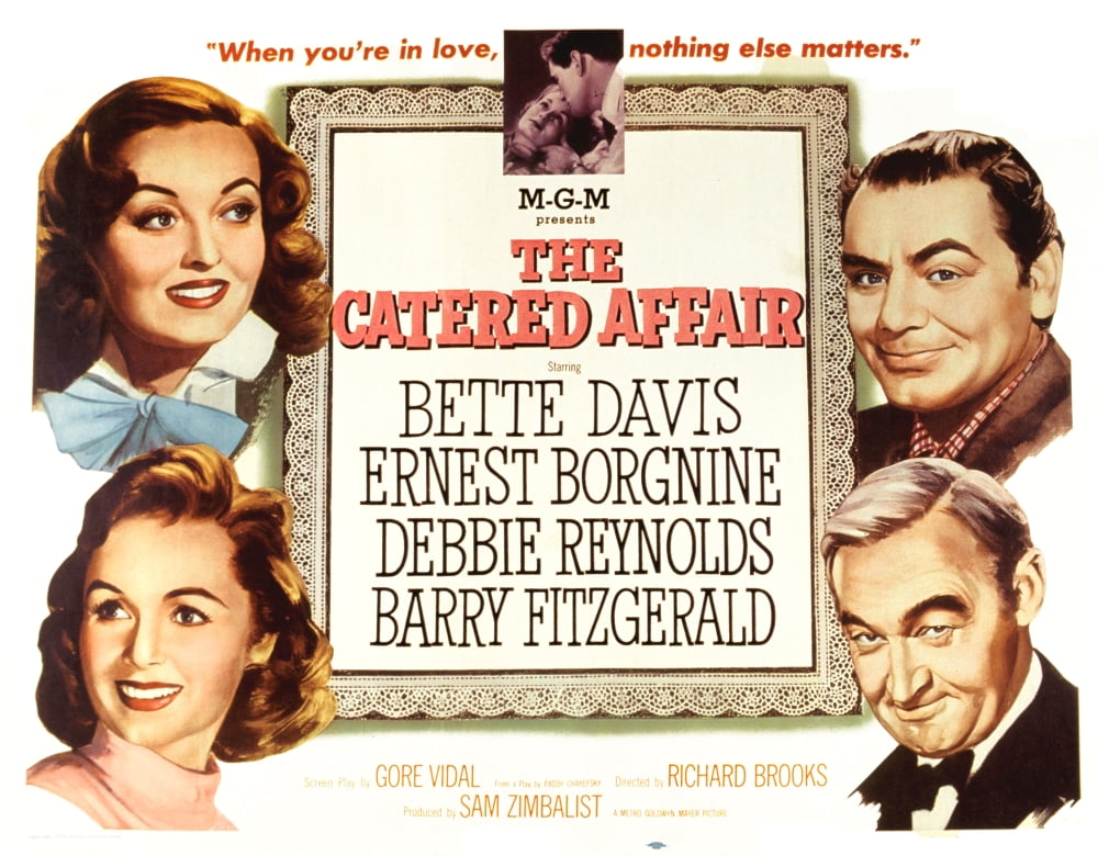The Catered Affair Movie Masterprint Poster Print (1956) featuring Bette Davis and Debbie Reynolds.
