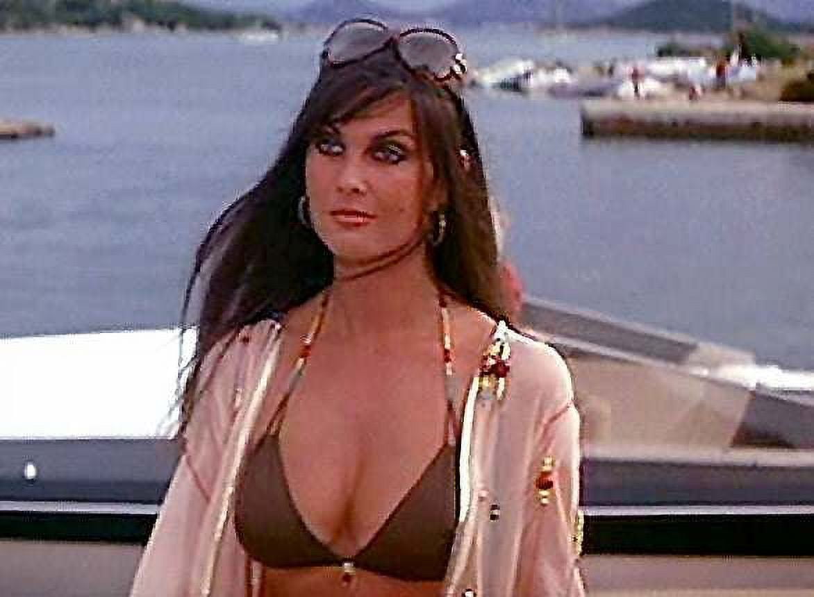 Caroline Munro scene photo print from The Spy Who Loved Me in multiple sizes.