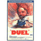 Duel Movie Poster Print featuring thrilling chase scene.