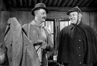 She Wore A Yellow Ribbon photo print featuring John Wayne and Victor McLaglen.
