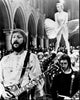 Black and white photo print of Eric Clapton and Pete Townshend from Tommy.