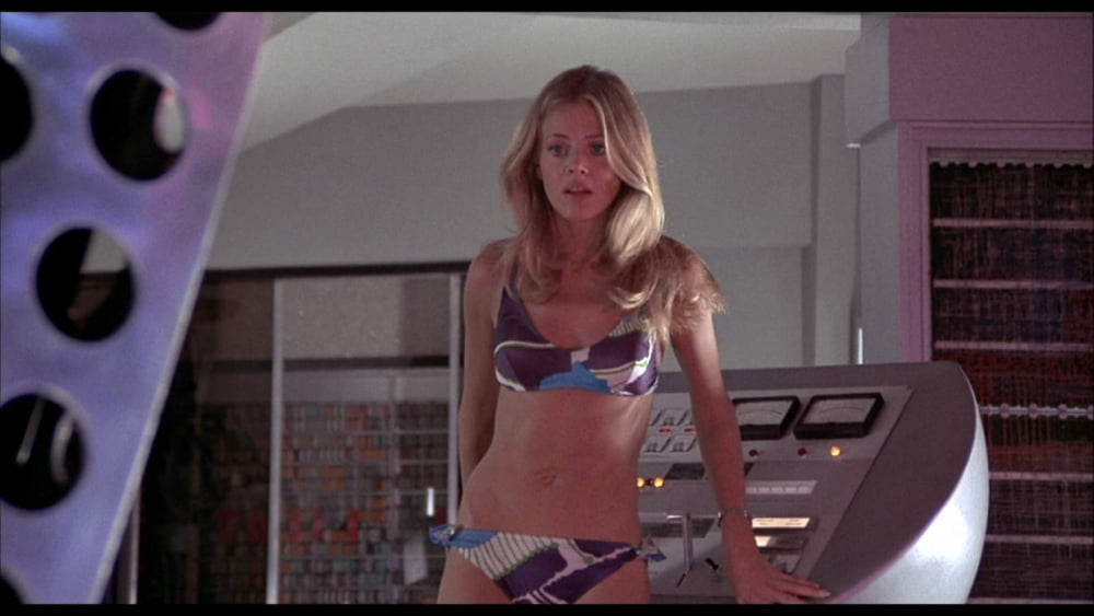 Britt Ekland photo print from Man with the Golden Gun, available in multiple sizes.