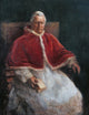 Pius X art poster print showcasing historical elegance, available in multiple sizes.
