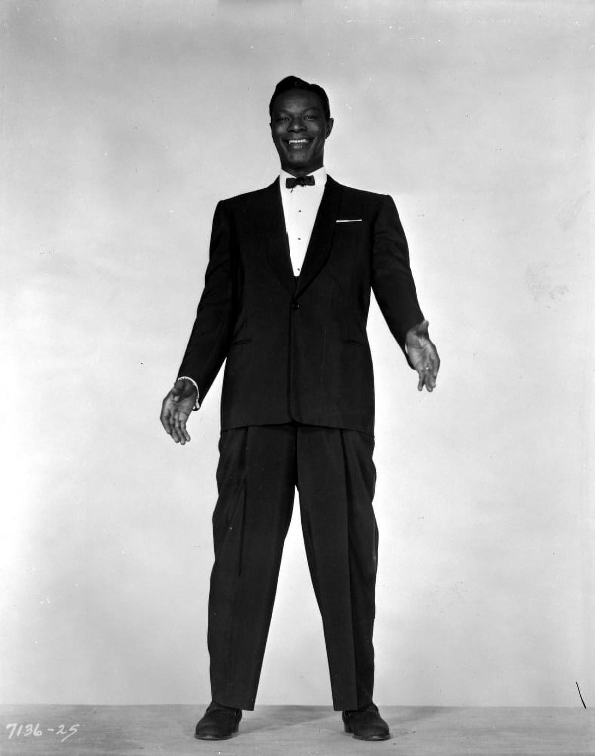Nat King Cole Tuxedo Photo Print - Iconic Music Legend