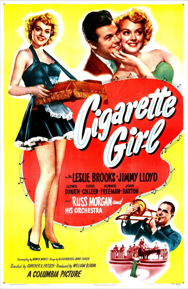 Cigarette Girl 1947 Movie Masterprint Poster Print
