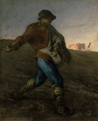 The Sower (1850) Poster Print by Jean-Fran�ois Millet (18 x 24)