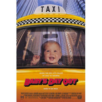 Baby's Day Out Movie Poster Print 27x40 featuring colorful adventure scenes.
