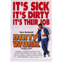 Dirty Work Movie Poster Print 27x40 size featuring iconic comedy film art.